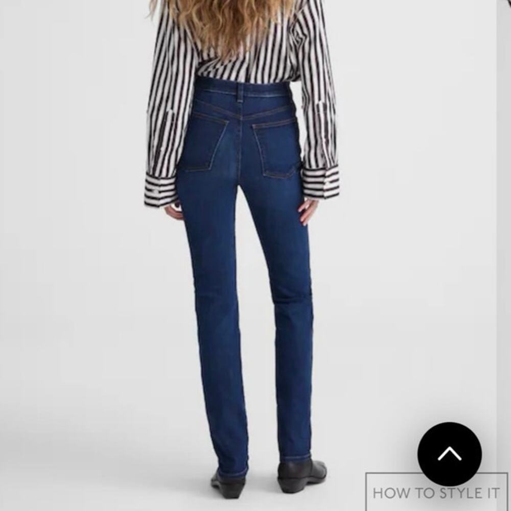 Madewell The Pencil Jean in Super Stretch Denim in Pipestone Wash Size 26 - Picture 4 of 14